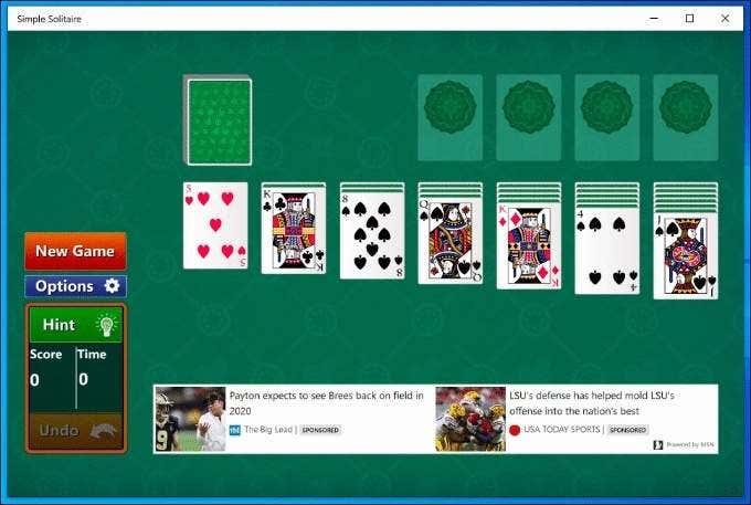 The 7 Best Software Versions of Solitaire For Windows 10 image 5