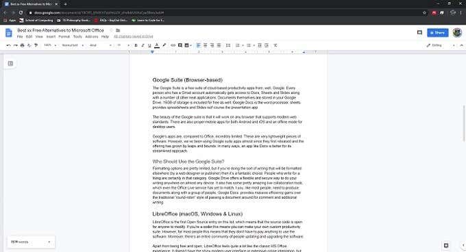 Best 6 Free Alternatives To Microsoft Office image 4