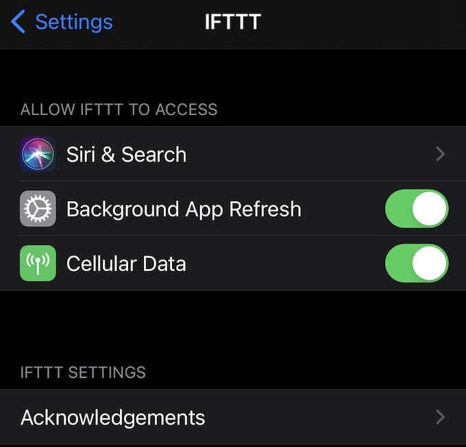 IFTTT Not Working? 8 Ways to Fix image 7