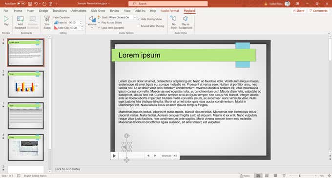 How to Add Music to PowerPoint Presentations image 3
