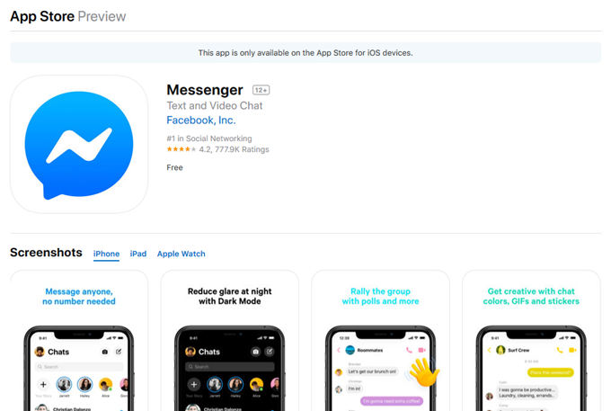 4 Ways To Make Facebook Messenger a Standalone App image 2