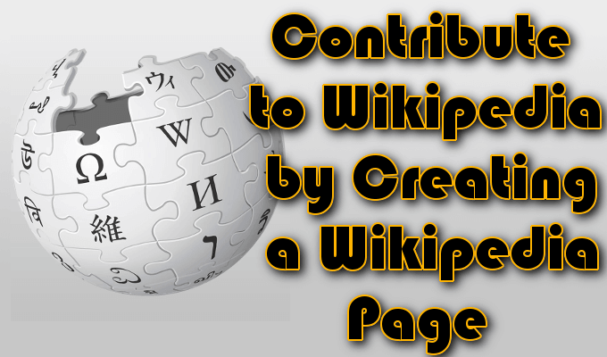 How To Create & Contribute To A Wikipedia Page image 8