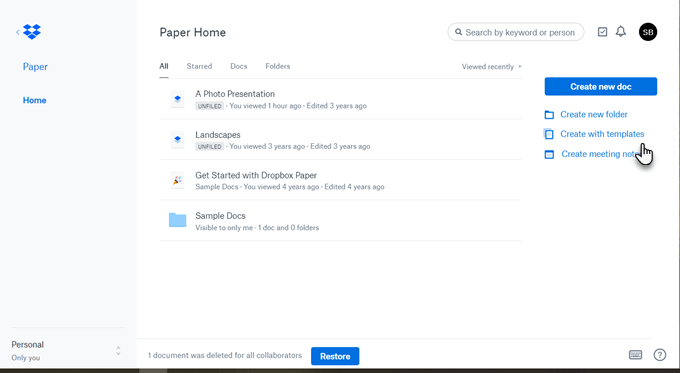 How to Make And Use Dropbox Paper Templates image 2
