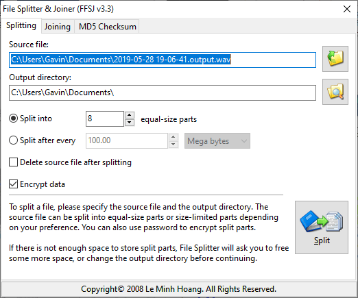 How to Split a Large File into Multiple Smaller Pieces image 5