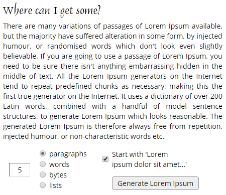 What Is Lorem Ipsum & Generators To Quickly Make The Text image 3
