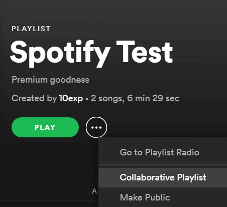 How To Make a Spotify Collaborative Playlist image 4