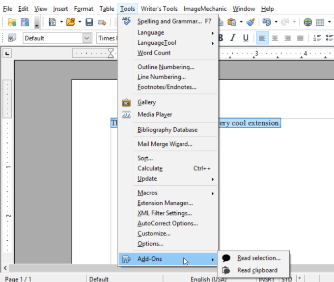 9 Best OpenOffice Extensions You Should Install Now image 9