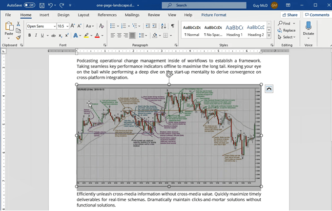 How To Make a One Page Landscape In Word image 4