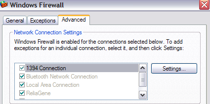 windows firewall